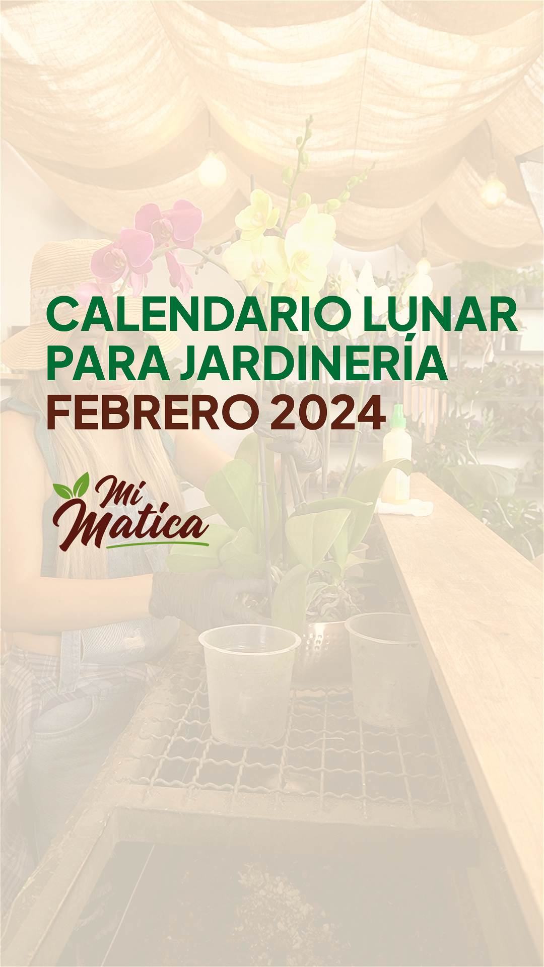 Calendario Lunar para Jardinería Febrero 2024