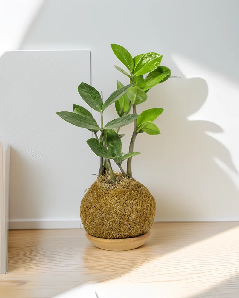 Kokedama Palma Z Pequeña - Imagen 3