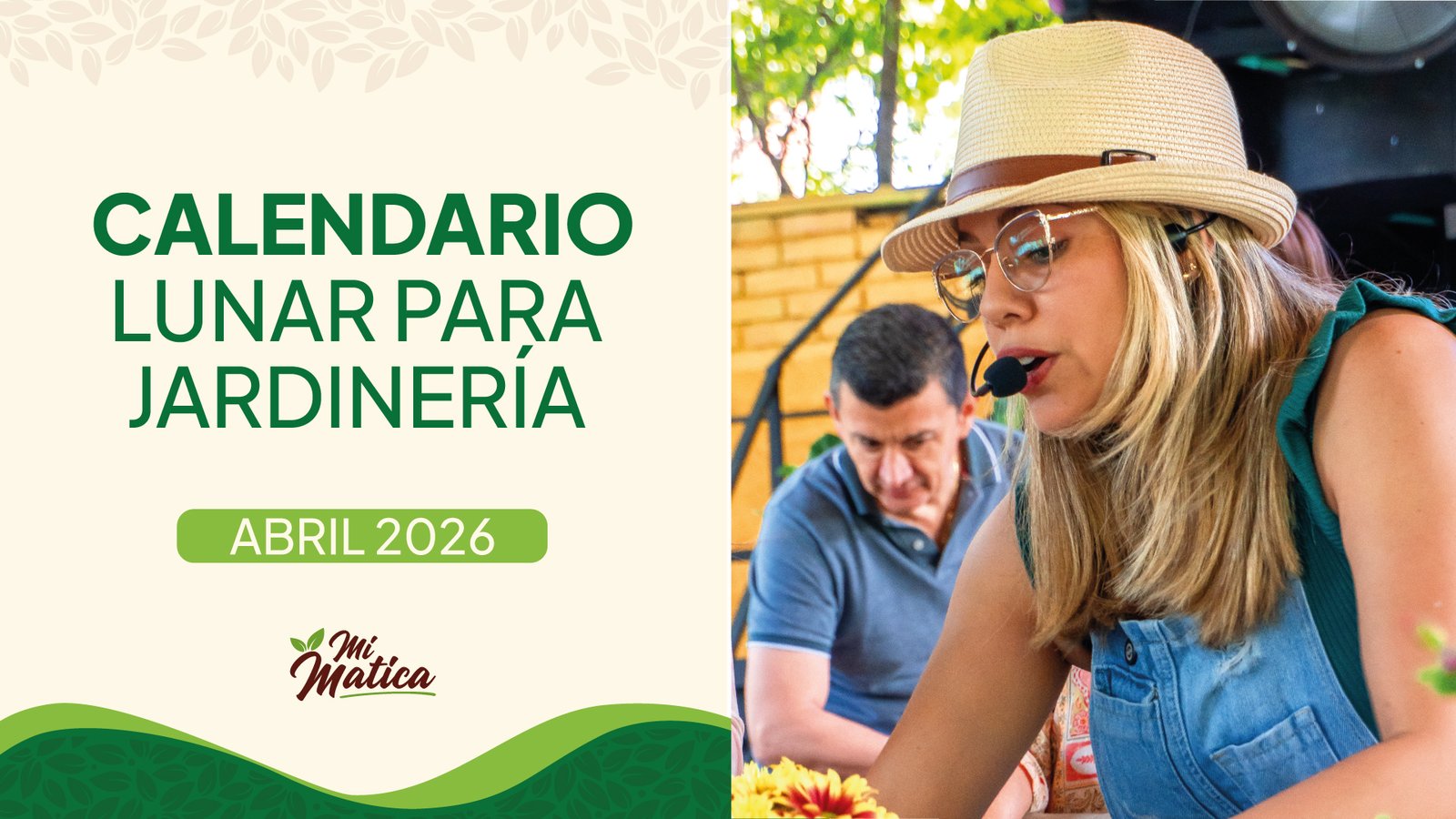 Calendario lunar abril 2026 jardinería Colombia - Fases lunares Mi Matica